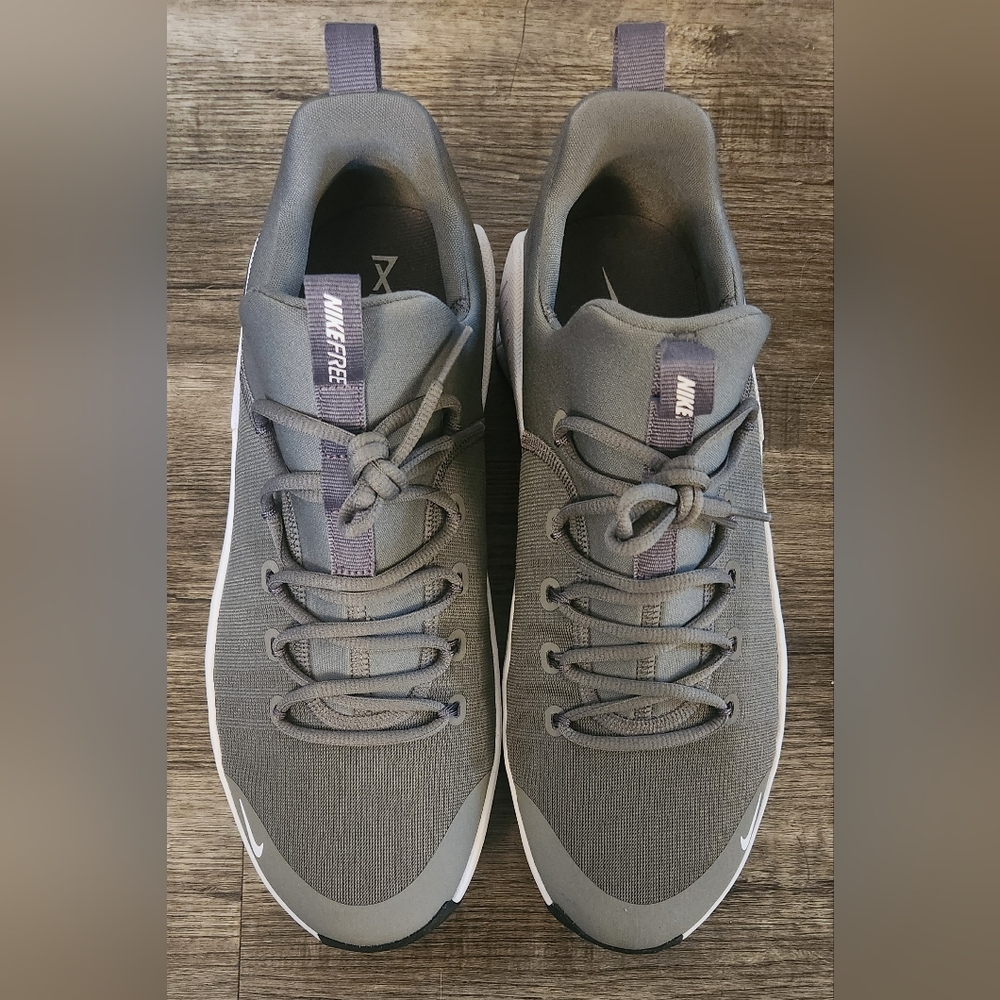 **NEW** Nike Free Metcon 6 TB Size 12 Gunsmoke Grey Gray Black White Men's Mens - Picture 4 of 11